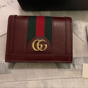 Gucci Ophidia Card Case Wallet
